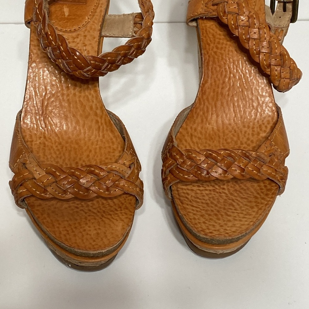 Frye Braylin Braided Cork Wedge - Picture 7 of 15